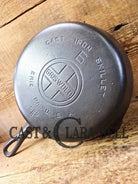 Gorgeous sautee pan! 1920’s Griswold #6 Skillet with Large Block Logo and Smooth Bottom 699 H