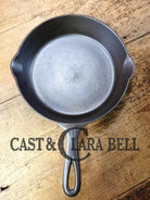 Gorgeous sautee pan! 1920’s Griswold #6 Skillet with Large Block Logo and Smooth Bottom 699 H