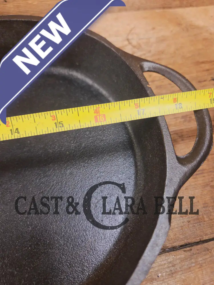 GORGEOUS Second edition Birmingham Stove & Range Sportsman Grill 3052 Rope handles Restored and Ready to Use! Griddle