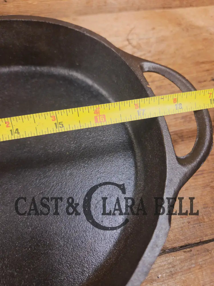 GORGEOUS Second edition Birmingham Stove & Range Sportsman Grill 3052 Rope handles Restored and Ready to Use! Griddle