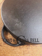 GORGEOUS Second edition Birmingham Stove & Range Sportsman Grill 3052 Rope handles Restored and Ready to Use! Griddle