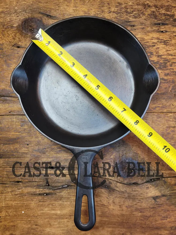 Gorgeous Swirls! Griswold No. 5 Cast Iron Skillet With Small Block Logo And Smooth Bottom 724 M