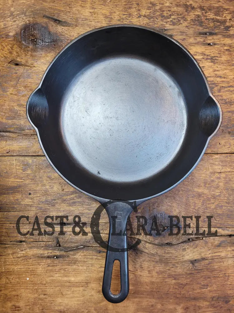 Gorgeous Swirls! Griswold No. 5 Cast Iron Skillet With Small Block Logo And Smooth Bottom 724 M