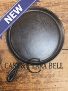 Gorgeous Swirls! Tougher to find 1920’s Wagner Ware #6-A Cast Iron Round Griddle 6A Griddle