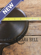 Gorgeous Swirls! Tougher to find 1920’s Wagner Ware #6-A Cast Iron Round Griddle 6A Griddle