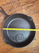 Gorgeous!! Very early 1910’s Griswold #7 Skillet with Heat Ring and Large Slant Logo ’Erie,’ 701 A Skillet