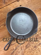 Gorgeous!! Very early 1910’s Griswold #7 Skillet with Heat Ring and Large Slant Logo ’Erie,’ 701 A Skillet