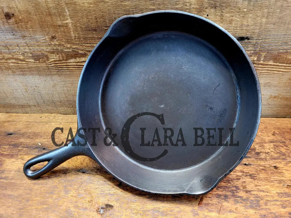 Gorgeous! Wagner’s National 8 Cast Iron Skillet ’8C’. Circa 1920’S Beautiful Vintage Daily User