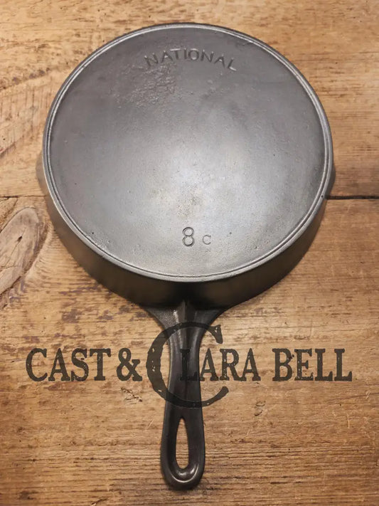 Gorgeous! Wagner’s National 8 Cast Iron Skillet ’8c’. Circa 1920’s beautiful vintage daily user Skillet