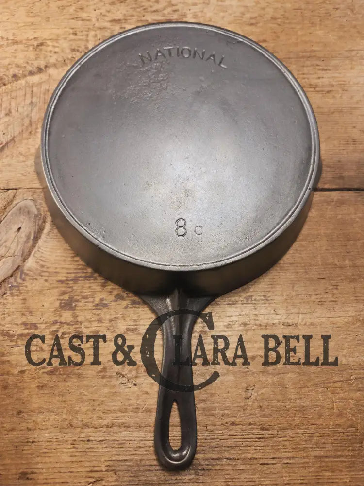 Gorgeous! Wagner’s National 8 Cast Iron Skillet ’8c’. Circa 1920’s beautiful vintage daily user Skillet