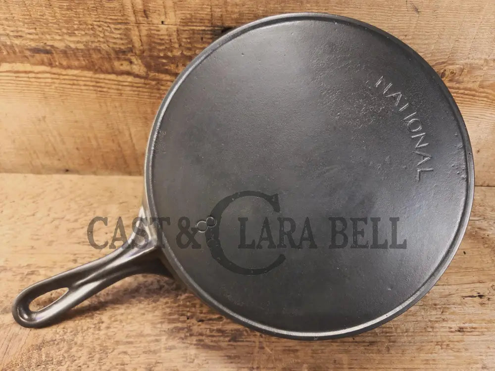 Gorgeous! Wagner’s National 8 Cast Iron Skillet ’8c’. Circa 1920’s beautiful vintage daily user Skillet