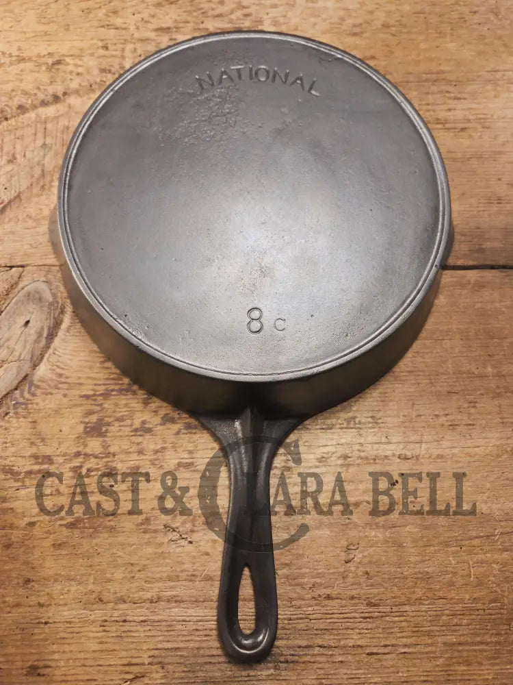 Gorgeous! Wagner’s National 8 Cast Iron Skillet ’8c’. Circa 1920’s beautiful vintage daily user Skillet