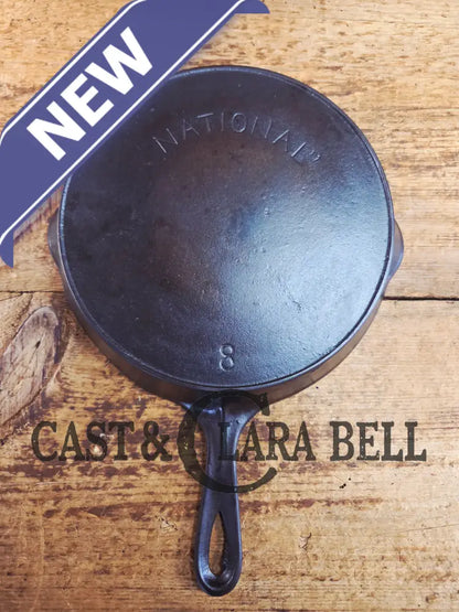 Gorgeous! Wagner’s National 8 Cast Iron Skillet ’8’’. Circa 1920’s beautiful vintage daily user Skillet