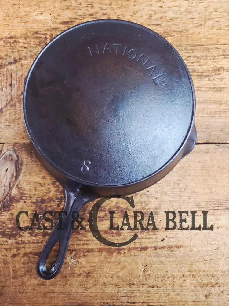 Gorgeous! Wagner’s National 8 Cast Iron Skillet ’8’’. Circa 1920’s beautiful vintage daily user Skillet