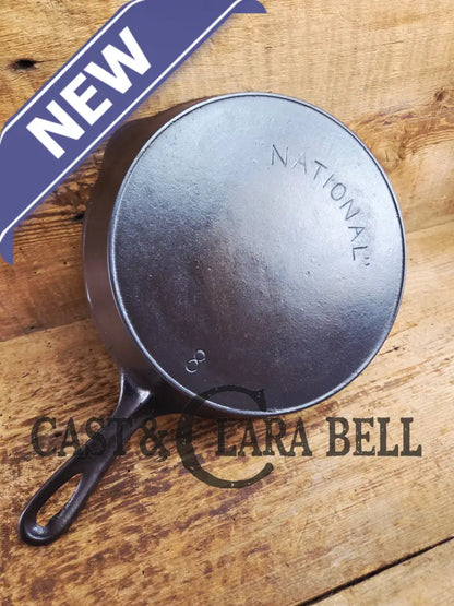 Gorgeous! Wagner’s National 8 Cast Iron Skillet ’8’’. Circa 1920’s beautiful vintage daily user Skillet