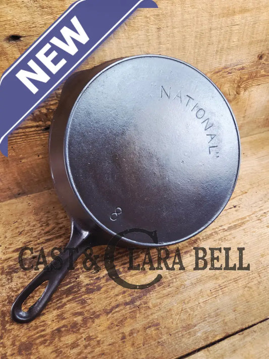 Gorgeous! Wagner’s National 8 Cast Iron Skillet ’8’’. Circa 1920’s beautiful vintage daily user Skillet