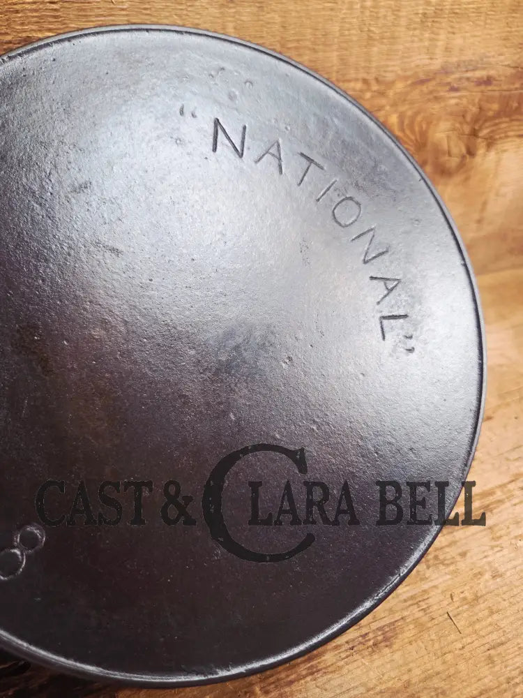 Gorgeous! Wagner’s National 8 Cast Iron Skillet ’8’’. Circa 1920’s beautiful vintage daily user Skillet