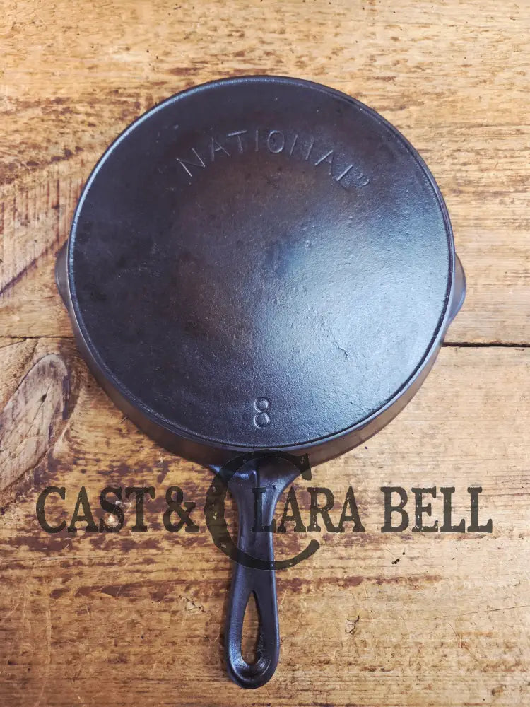 Gorgeous! Wagner’s National 8 Cast Iron Skillet ’8’’. Circa 1920’s beautiful vintage daily user Skillet