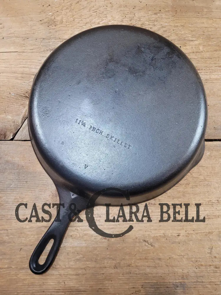 Great All Around Pan! 1930’S Big Wagner #10 Skillet 11 3/4 Inch Skillet Made In Usa. Unmarked