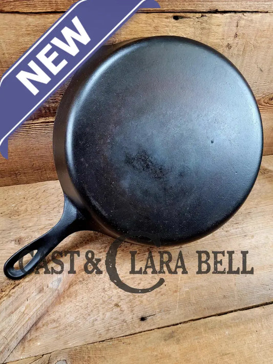 Great All Around Pan! 1930’S Big Wagner #10 Skillet 11 3/4 Inch Skillet Made In Usa. Unmarked