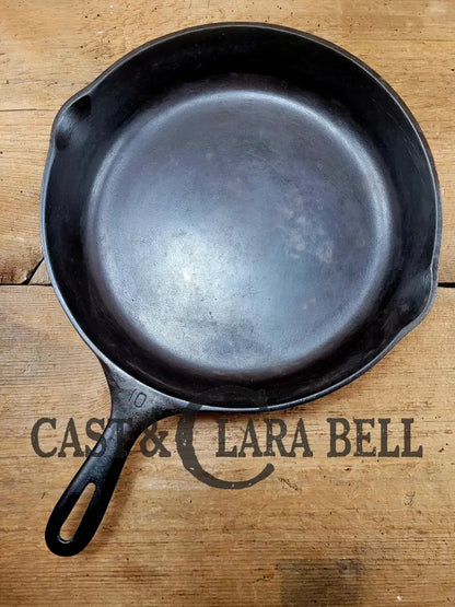 Great All Around Pan! 1930’S Big Wagner #10 Skillet 11 3/4 Inch Skillet Made In Usa. Unmarked