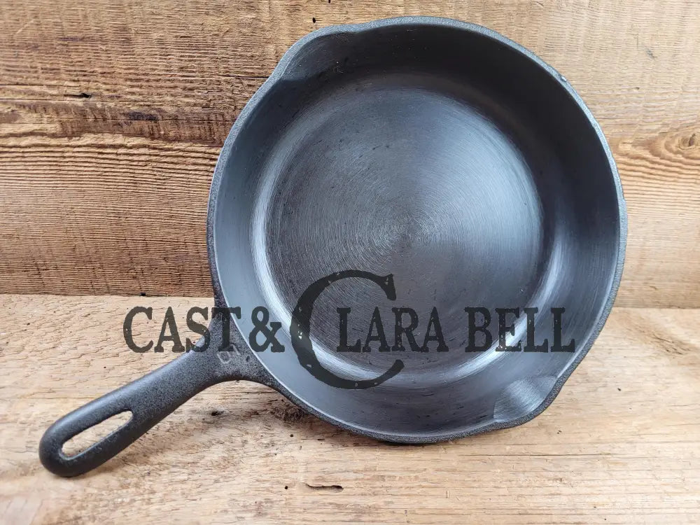 Great Daily User! 1950’S Wagner Ware #6 Skillet With Smooth Bottom And Stylized Logo. Perfect For