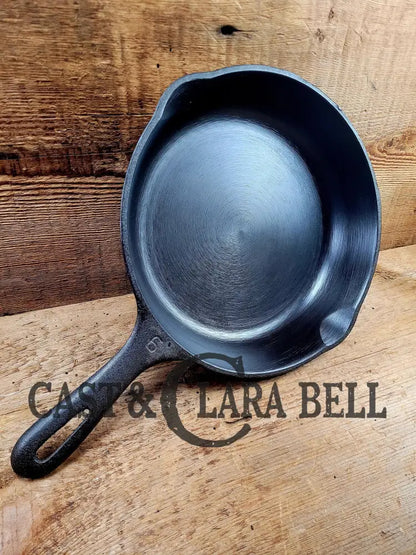 Great Daily User! 1950’S Wagner Ware #6 Skillet With Smooth Bottom And Stylized Logo. Perfect For