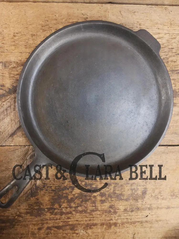 Great daily user! 1950’s Wagner Ware Skillet Griddle. 11 1/4 Inches. Perfect for grilled cheese nachos and more.