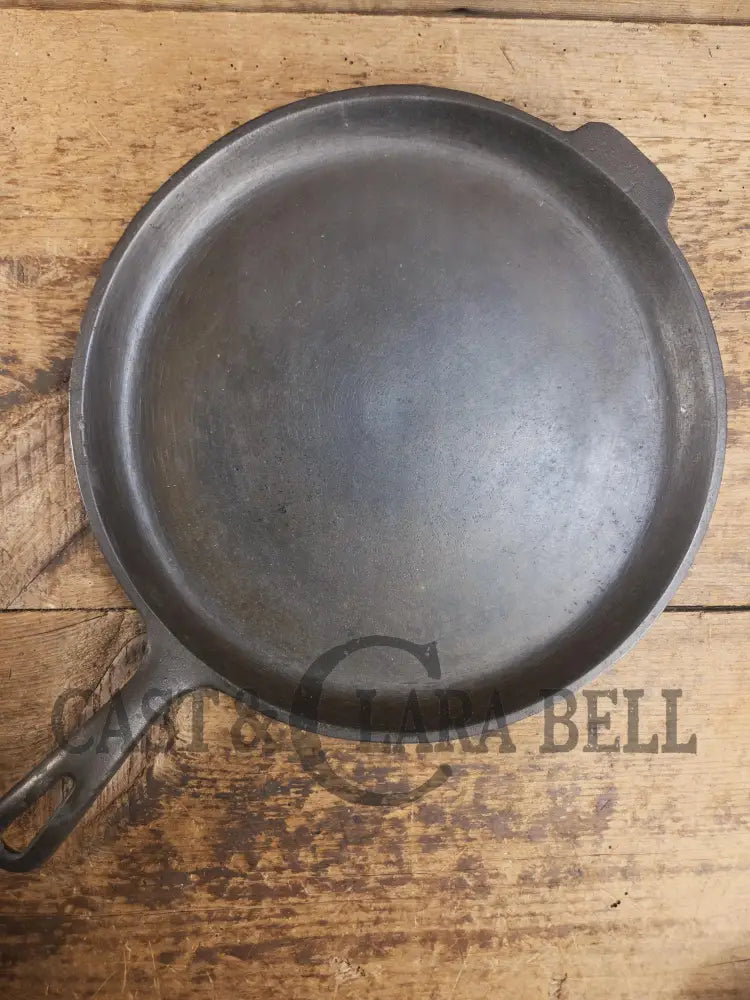 Great daily user! 1950’s Wagner Ware Skillet Griddle. 11 1/4 Inches. Perfect for grilled cheese nachos and more.