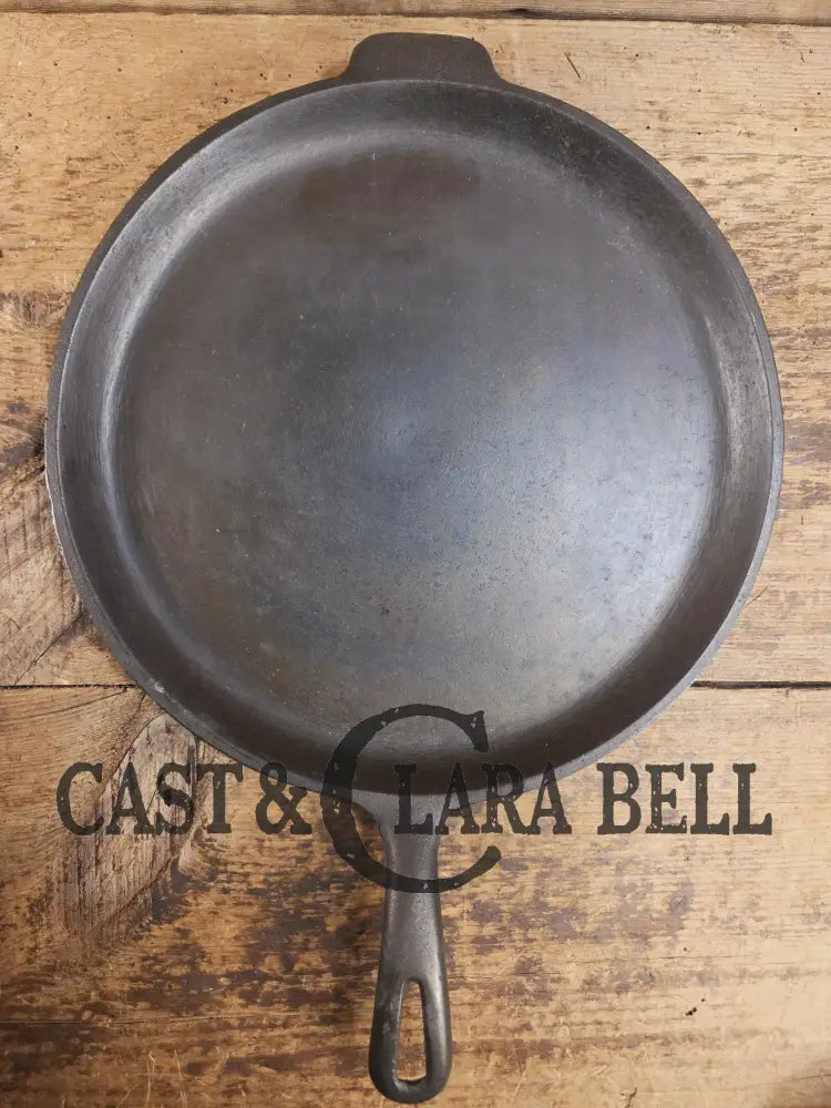 Great daily user! 1950’s Wagner Ware Skillet Griddle. 11 1/4 Inches. Perfect for grilled cheese nachos and more.