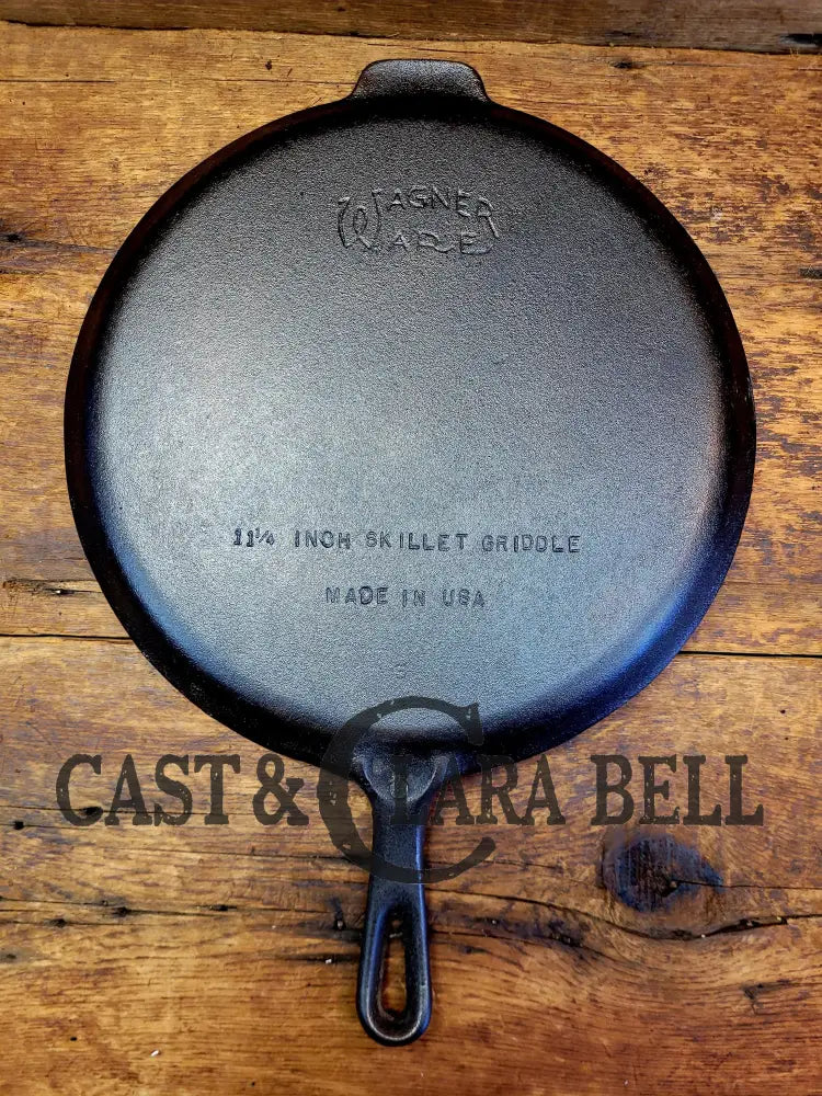 Great Daily User! 1950’S Wagner Ware Skillet Griddle. Perfect For Grilled Cheese Nachos And More!