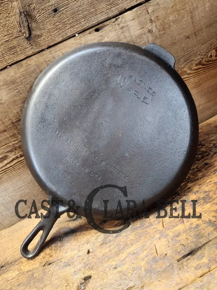 Great Daily User! 1950’S Wagner Ware Skillet Griddle. Perfect For Grilled Cheese Nachos And More!