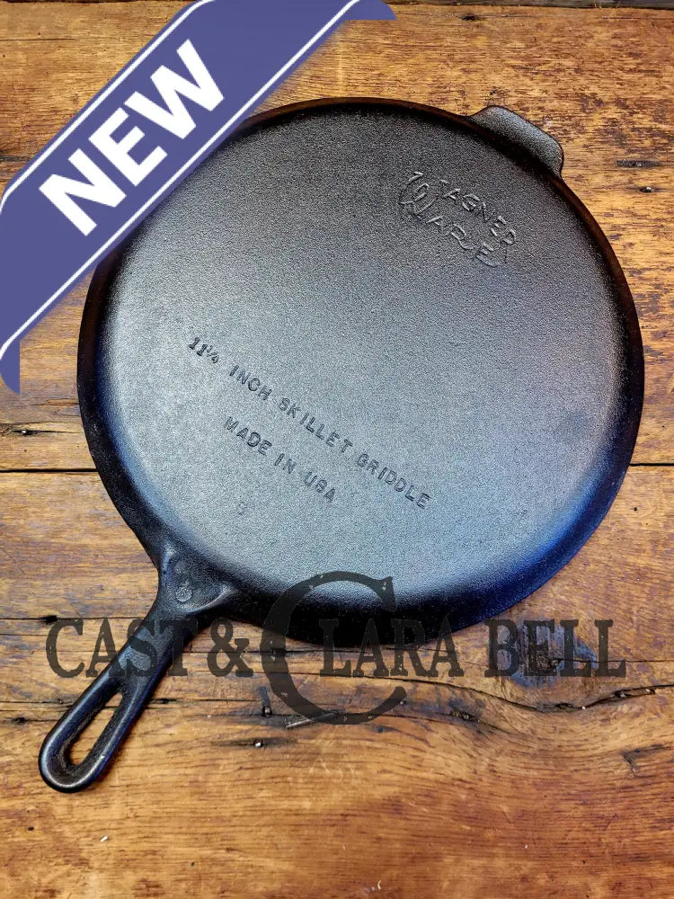 Great Daily User! 1950’S Wagner Ware Skillet Griddle. Perfect For Grilled Cheese Nachos And More!