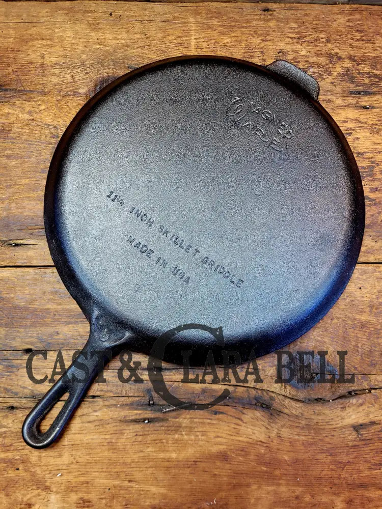 Great Daily User! 1950’S Wagner Ware Skillet Griddle. Perfect For Grilled Cheese Nachos And More!