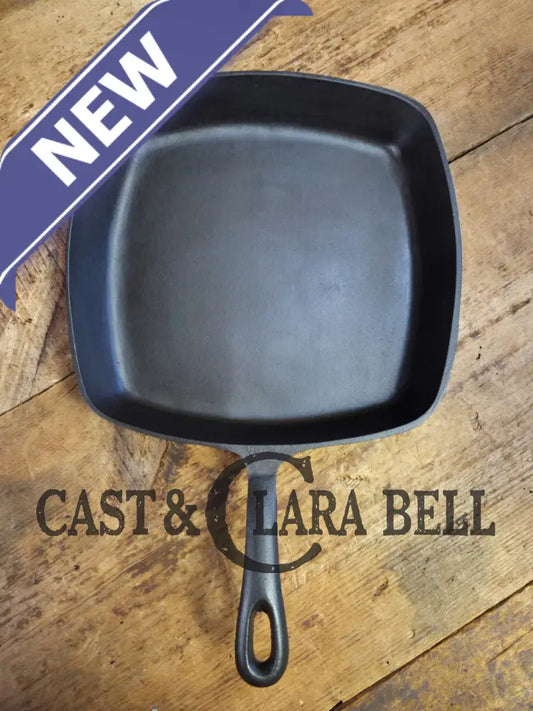 Great daily workhorse! 1950’s era Birmingham (BSR) Stove & Range cast iron square fryer skillet Skillet
