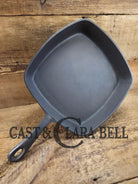 Great daily workhorse! 1950’s era Birmingham (BSR) Stove & Range cast iron square fryer skillet. Skillet