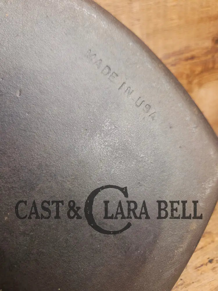 Great daily workhorse! 1950’s era Birmingham (BSR) Stove & Range cast iron square fryer skillet Skillet