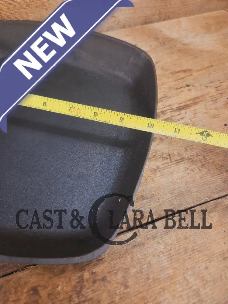 Great daily workhorse! 1950’s era Birmingham (BSR) Stove & Range cast iron square fryer skillet Skillet