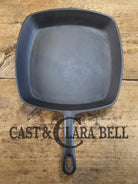 Great daily workhorse! 1950’s era Birmingham (BSR) Stove & Range cast iron square fryer skillet. Skillet
