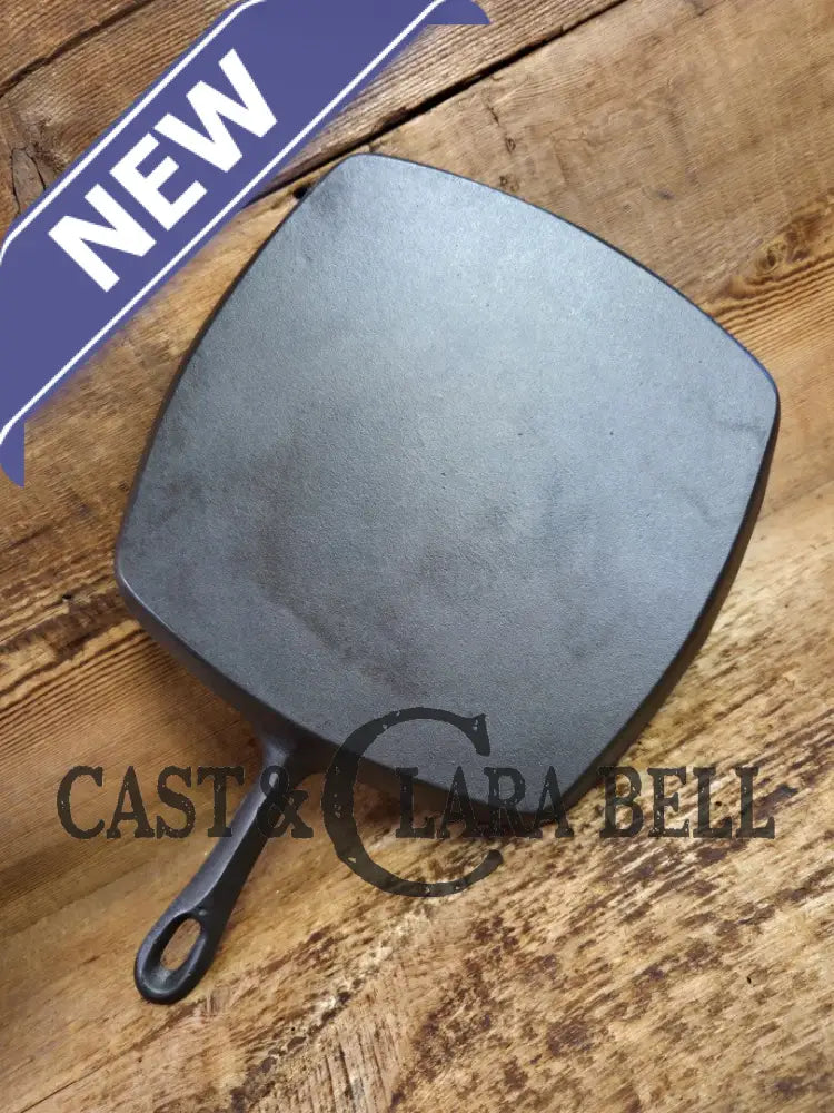 Great daily workhorse! 1950’s era Birmingham (BSR) Stove & Range cast iron square fryer skillet Skillet