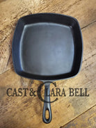 Great daily workhorse! 1950’s era Birmingham (BSR) Stove & Range cast iron square fryer skillet Skillet