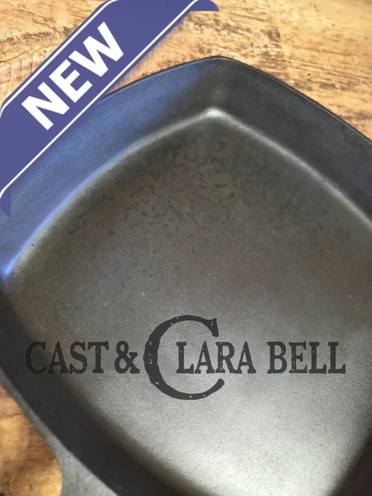 Great daily workhorse! 1950’s era Birmingham (BSR) Stove & Range cast iron square fryer skillet Skillet