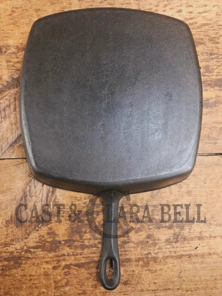 Great daily workhorse! 1950’s era Birmingham (BSR) Stove & Range cast iron square fryer skillet SC24 - Skillet
