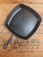 Great daily workhorse! 1950’s era Birmingham (BSR) Stove & Range cast iron square fryer skillet SC24 - Skillet
