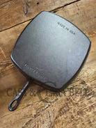 Great daily workhorse! 1960’s era Birmingham (BSR) Stove & Range cast iron square fryer skillet Skillet