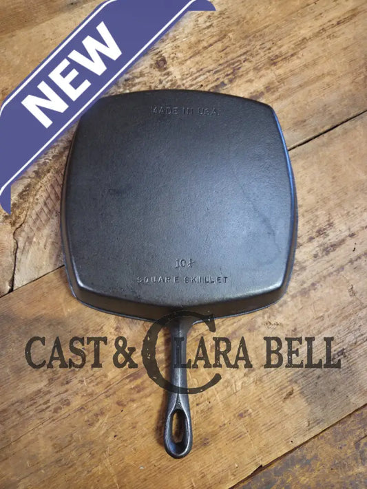 Great daily workhorse! 1960’s era Birmingham (BSR) Stove & Range cast iron square fryer skillet Skillet