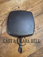 Great daily workhorse! 1960’s era Birmingham (BSR) Stove & Range cast iron square fryer skillet Skillet