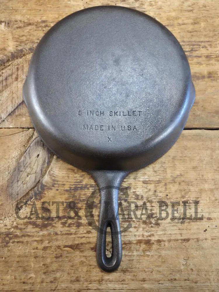 Great every day pan or first skillet. 1940s era Wagner made Griswold #6 Skillet with Smooth Bottom 9 Inches Skillet