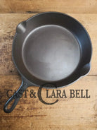 GREAT everyday skillet! Big 1930’s era Griswold #9 Cast Iron Skillet with Small Block Logo 710 Skillet