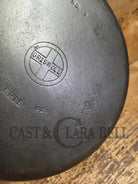 GREAT everyday skillet! Big 1930’s era Griswold #9 Cast Iron Skillet with Small Block Logo 710 Skillet